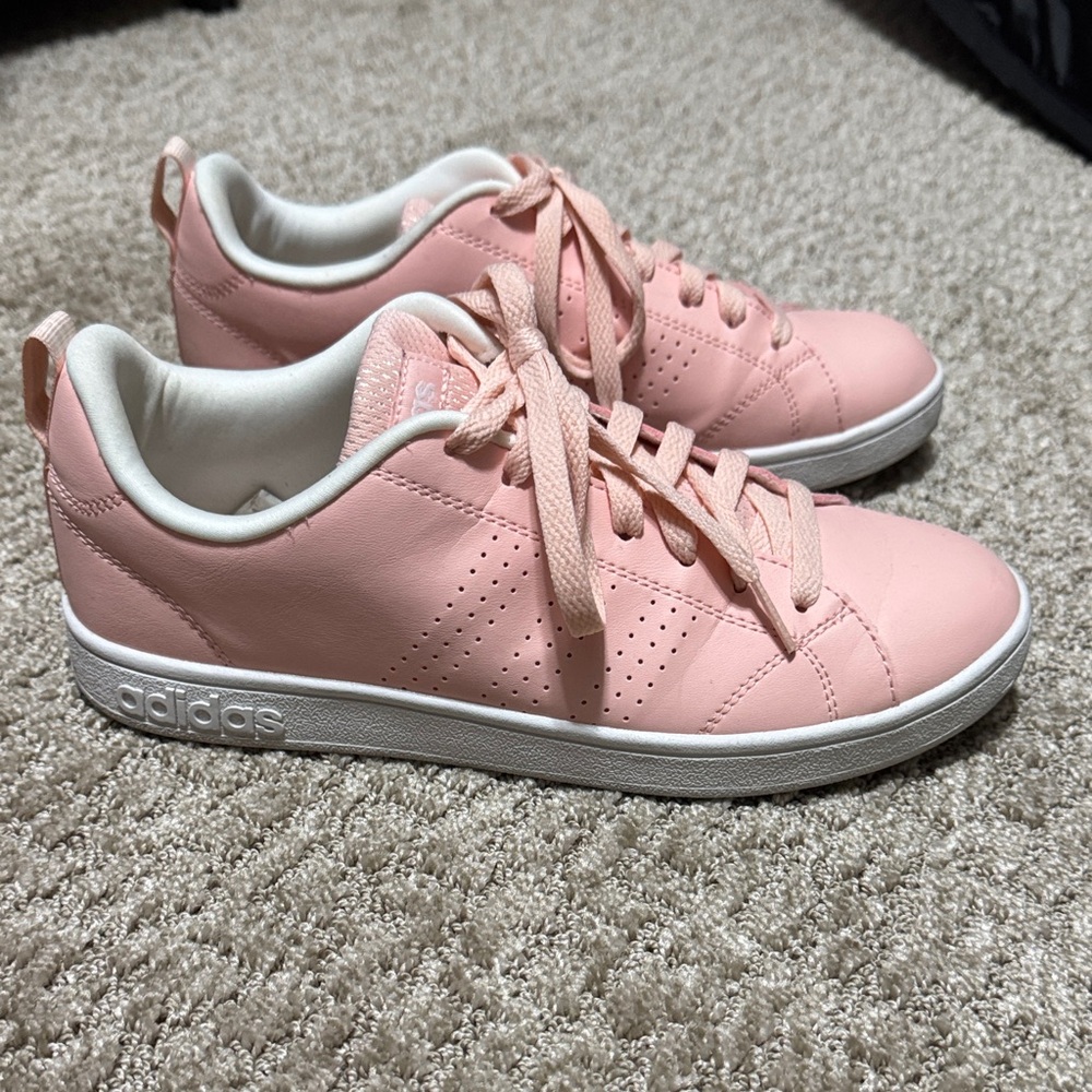 Adidas Women's Soft Pink Sneakers